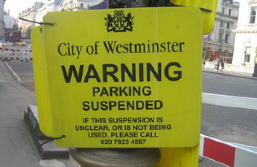 Parking Suspended 