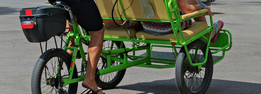 Pedicab trailer store