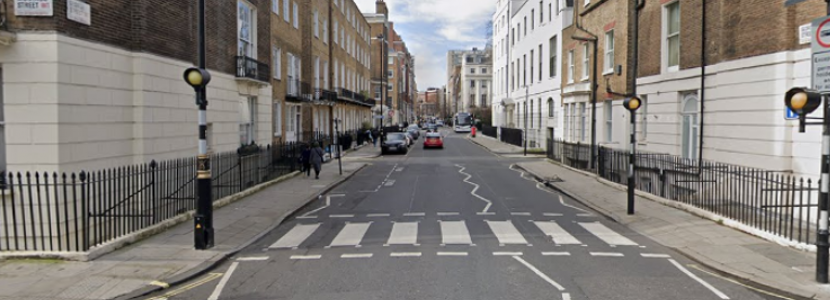 Photo of road in Marylebone 