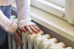 Older lady by radiator