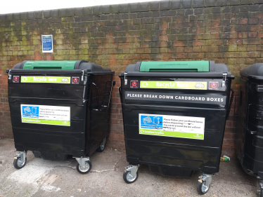 Bins in St Johns Wood