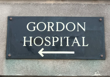 Gordon Hospital Sign