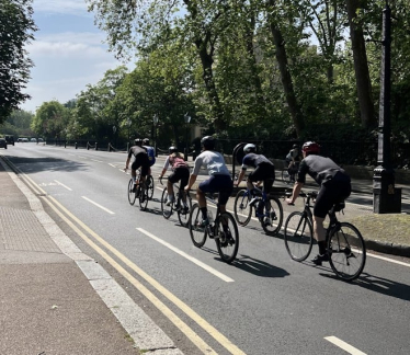 Cycling in Regent's Park